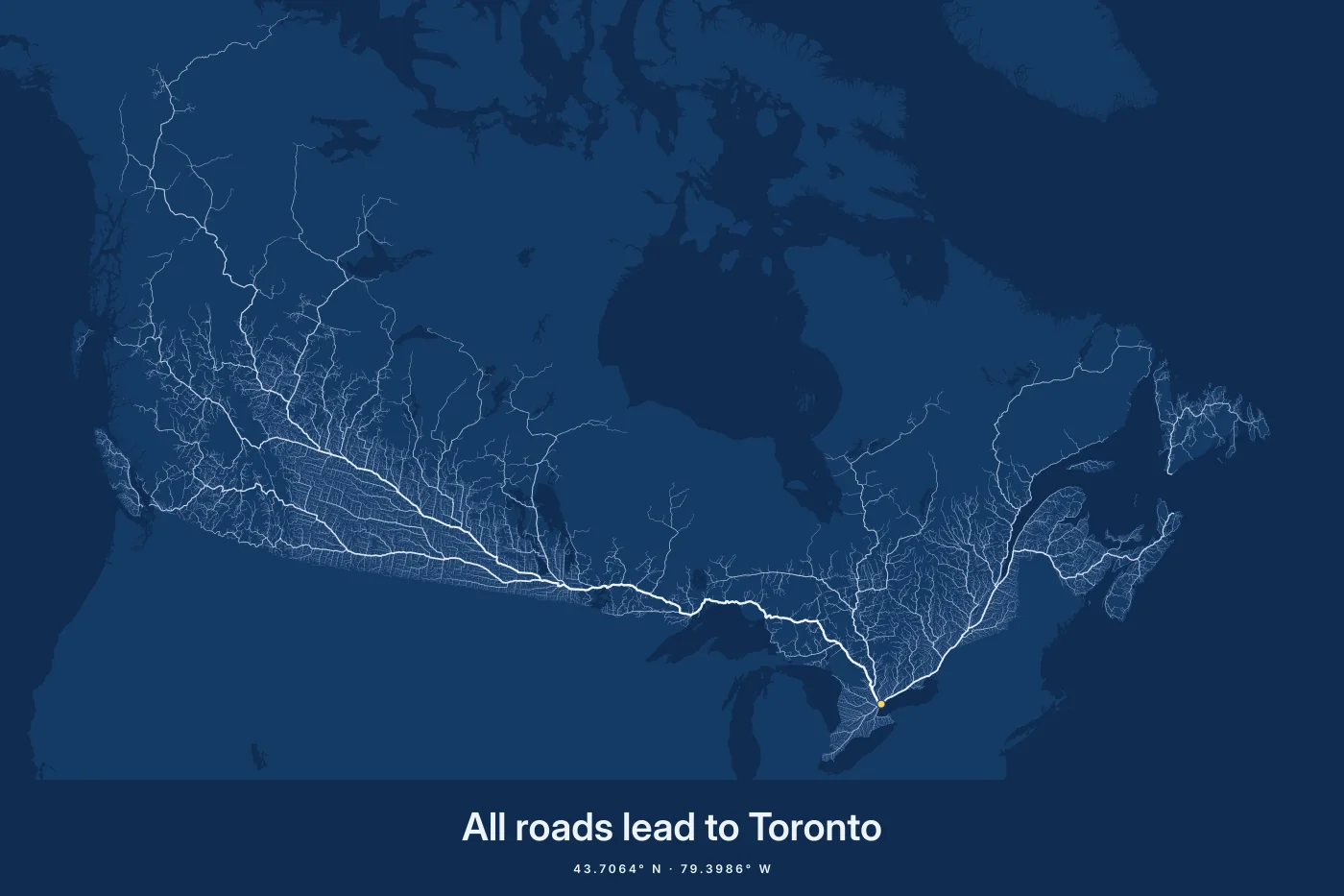 Example poster: Toronto · Blueprint